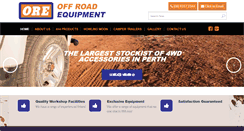 Desktop Screenshot of offroadequipment.com.au